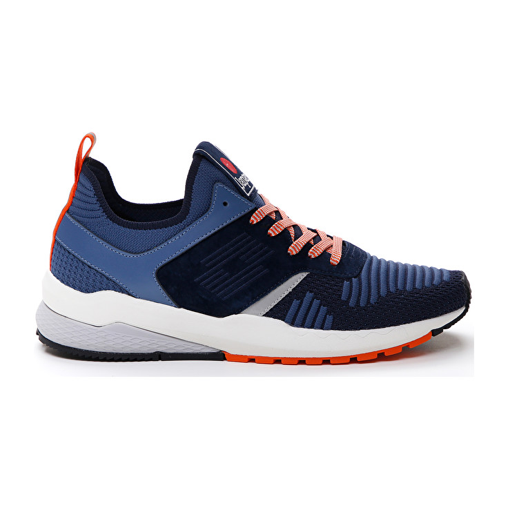 Lotto Men's Tokyo Marathon Knit Sneakers Navy Blue Canada ( OGPY-71452 )